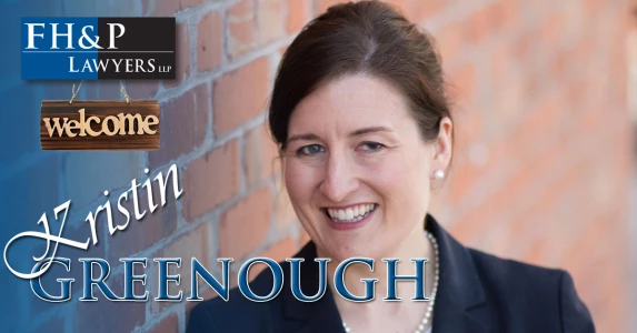 FH&P Lawyers Welcomes Kristin Greenough